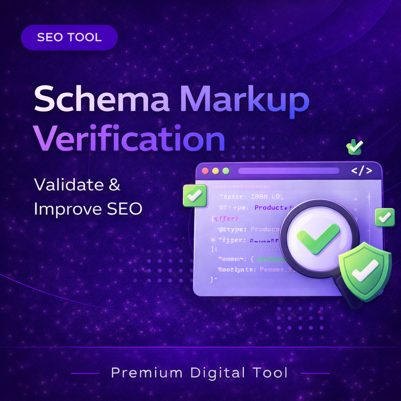 Schema Markup Verification