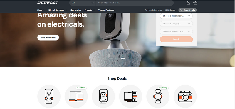 Scale Enterprise Theme