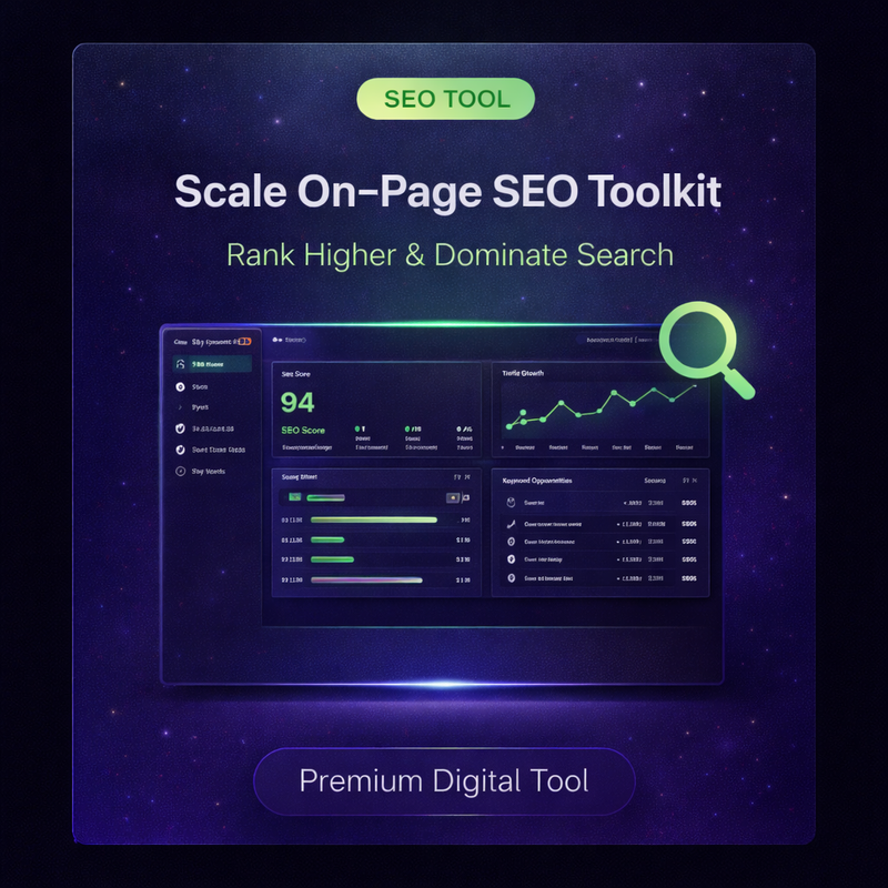 Scale On‑Page SEO Toolkit